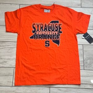 NWT! CAPTIVATING Syracuse University Orange Short Sleeve Tee